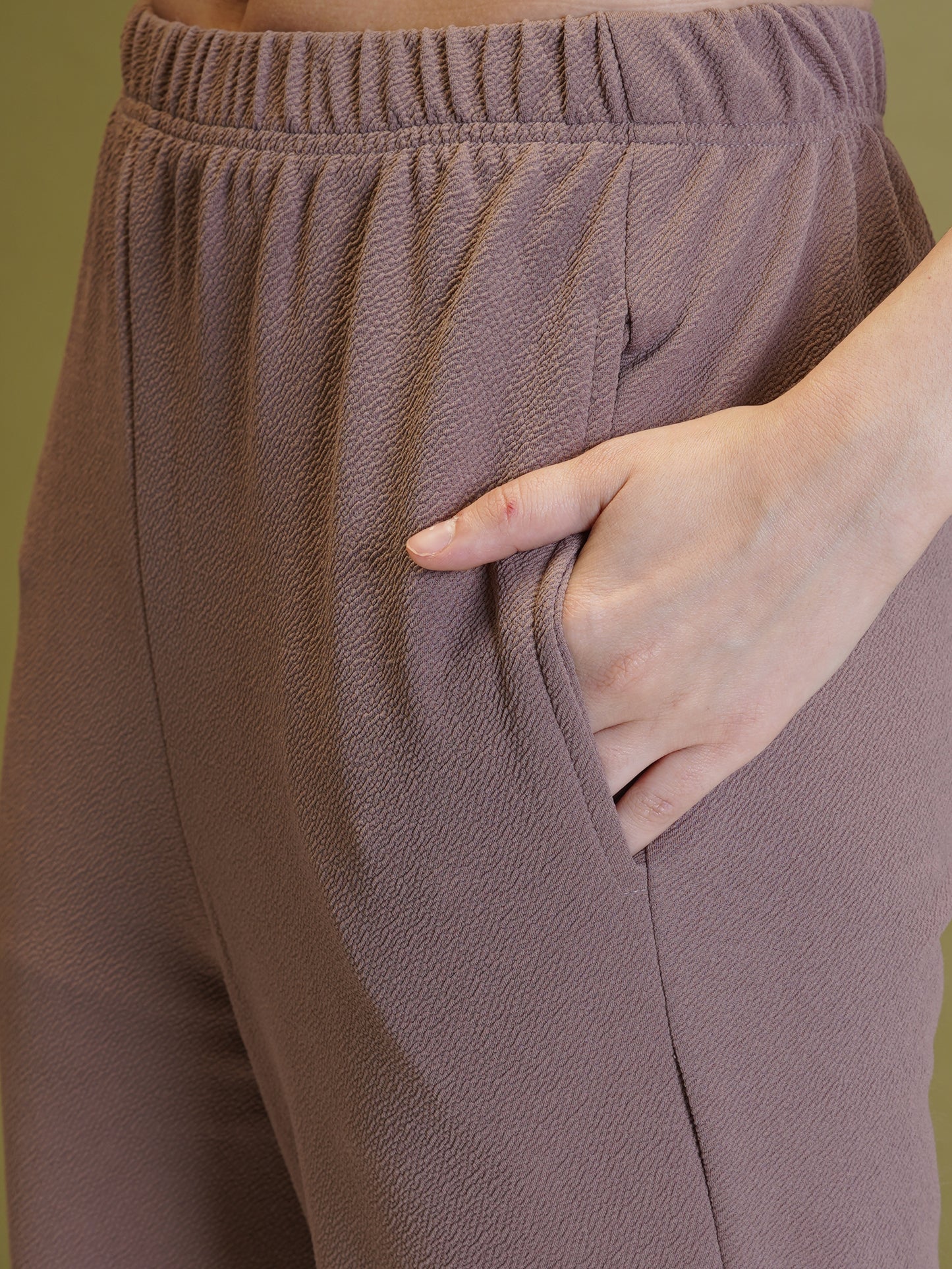 Women’s Co-Ord Set Relaxed Fit T-Shirt & Pants with Pockets