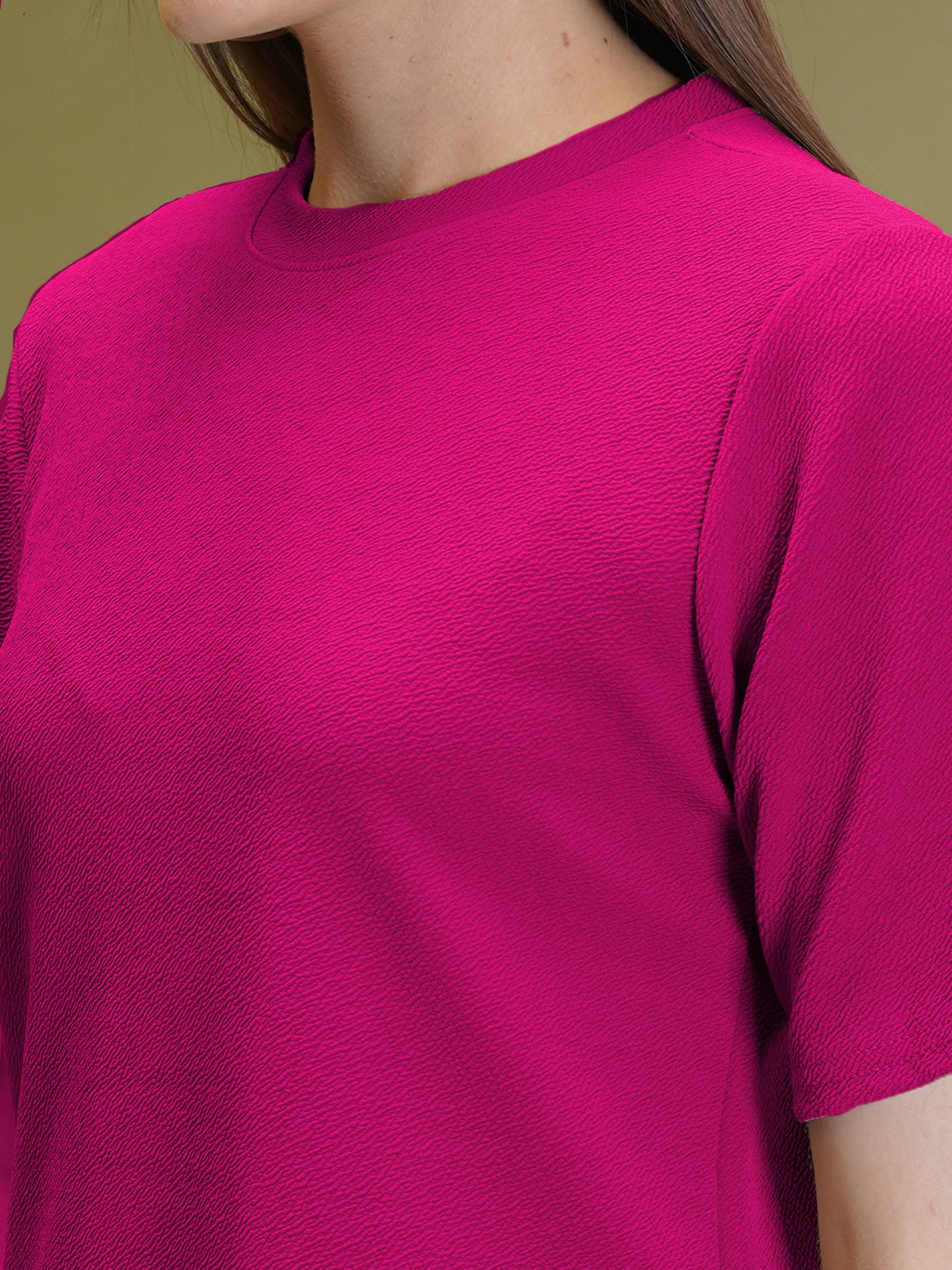Women’s Co-Ord Set Relaxed Fit T-Shirt & Pants with Pockets